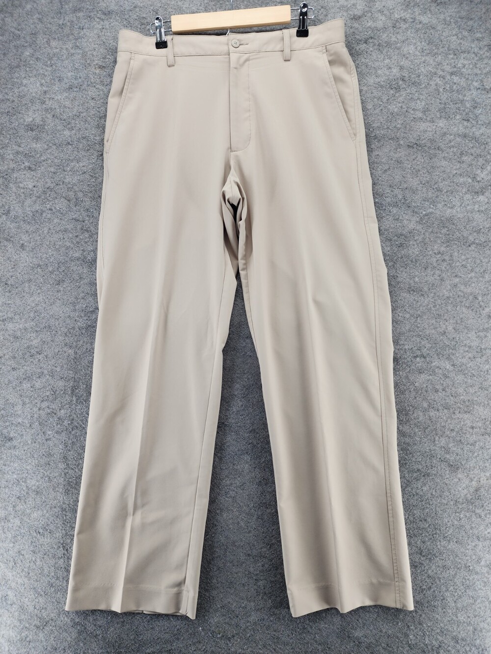 FootJoy FJ Golf Pants Mens 33x32 Chino Khaki Mid Rise